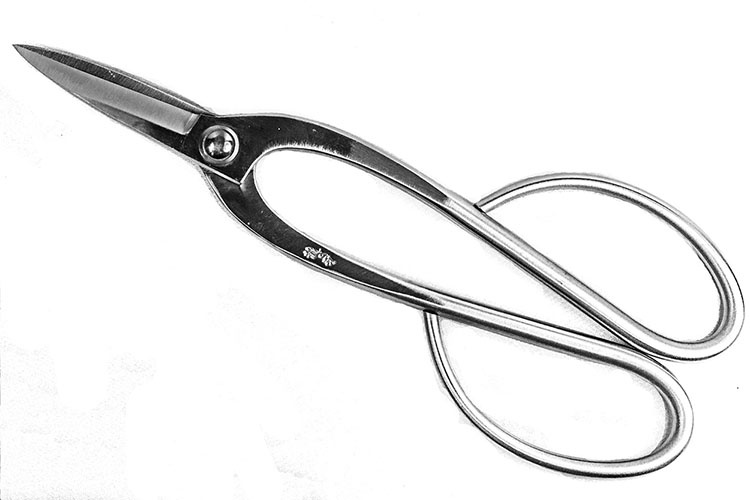 Logo:Ryuga gebogene Schere, 200 mm, Edelstahl