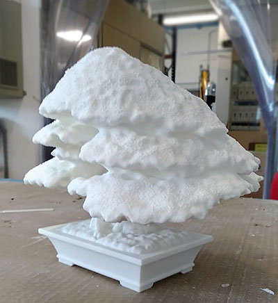 3D Bonsai Skulptur